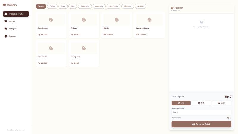 Kasir POS (Khusus Bakery)